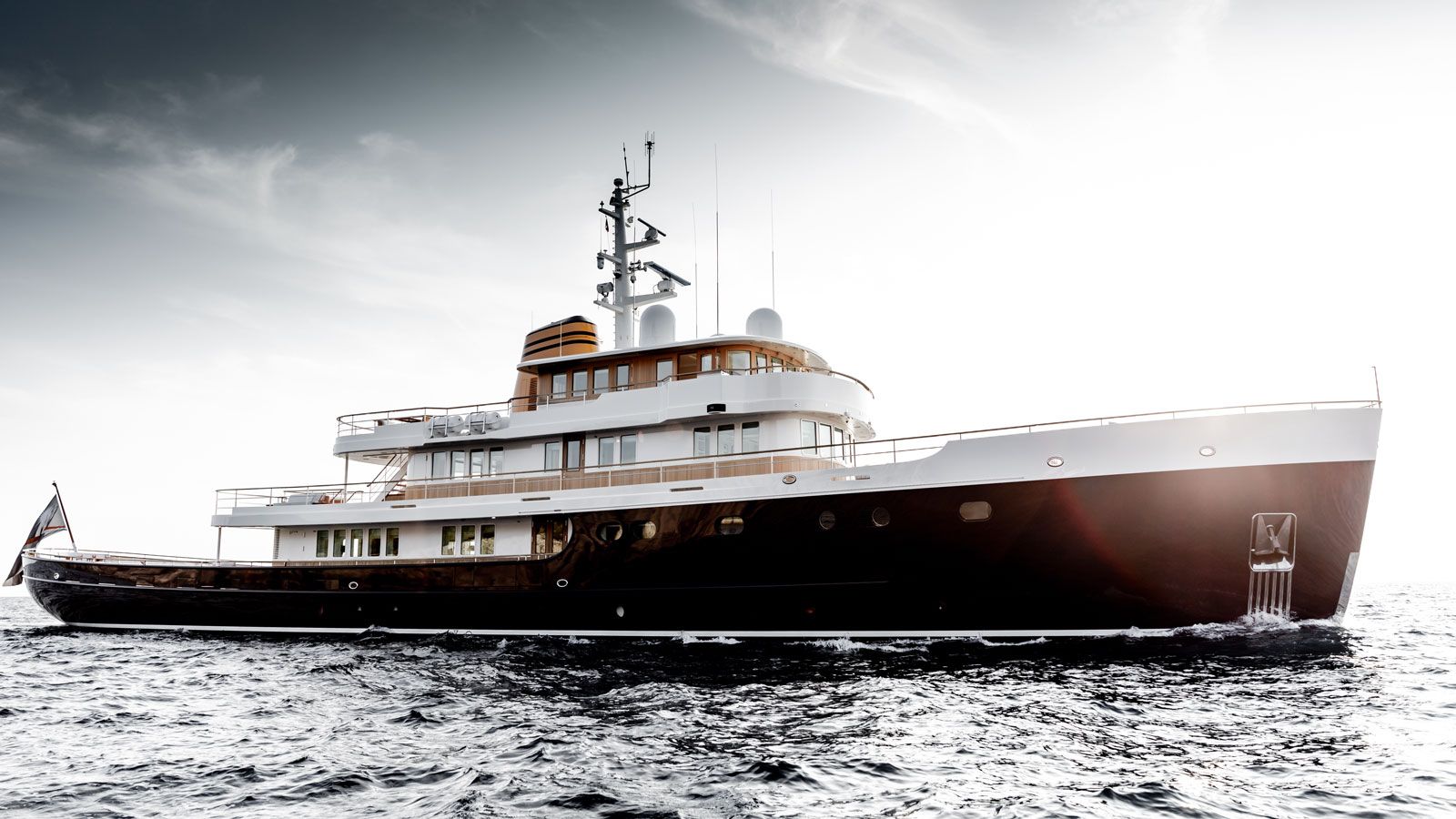 Blue II: On board the steamship-inspired superyacht